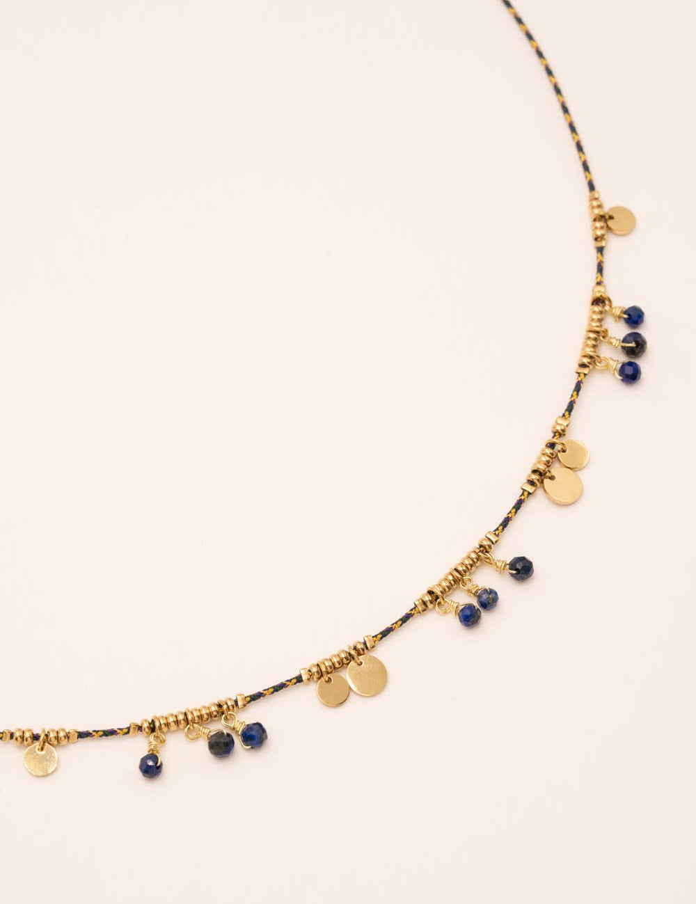 Collier Bohm Paris - Jasmina Collier Bohm Paris Lapis lazuli 