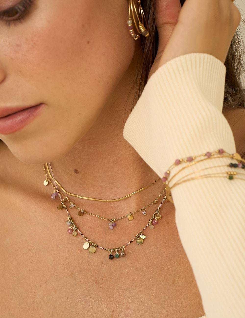 Collier Bohm Paris - Jasmina Collier Bohm Paris Tourmaline 
