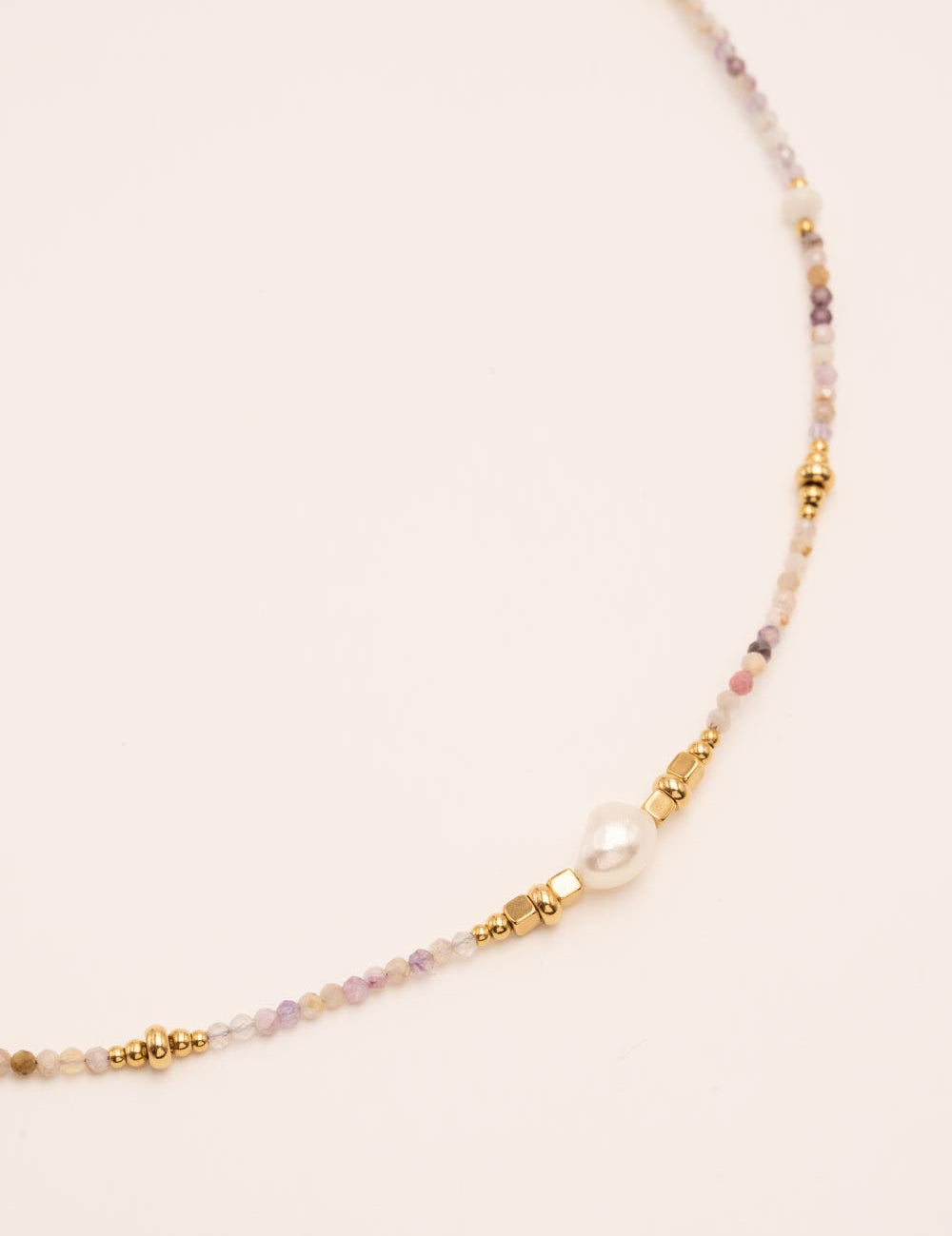 Collier Bohm Paris - Lionel Collier Bohm Paris Agate violet 