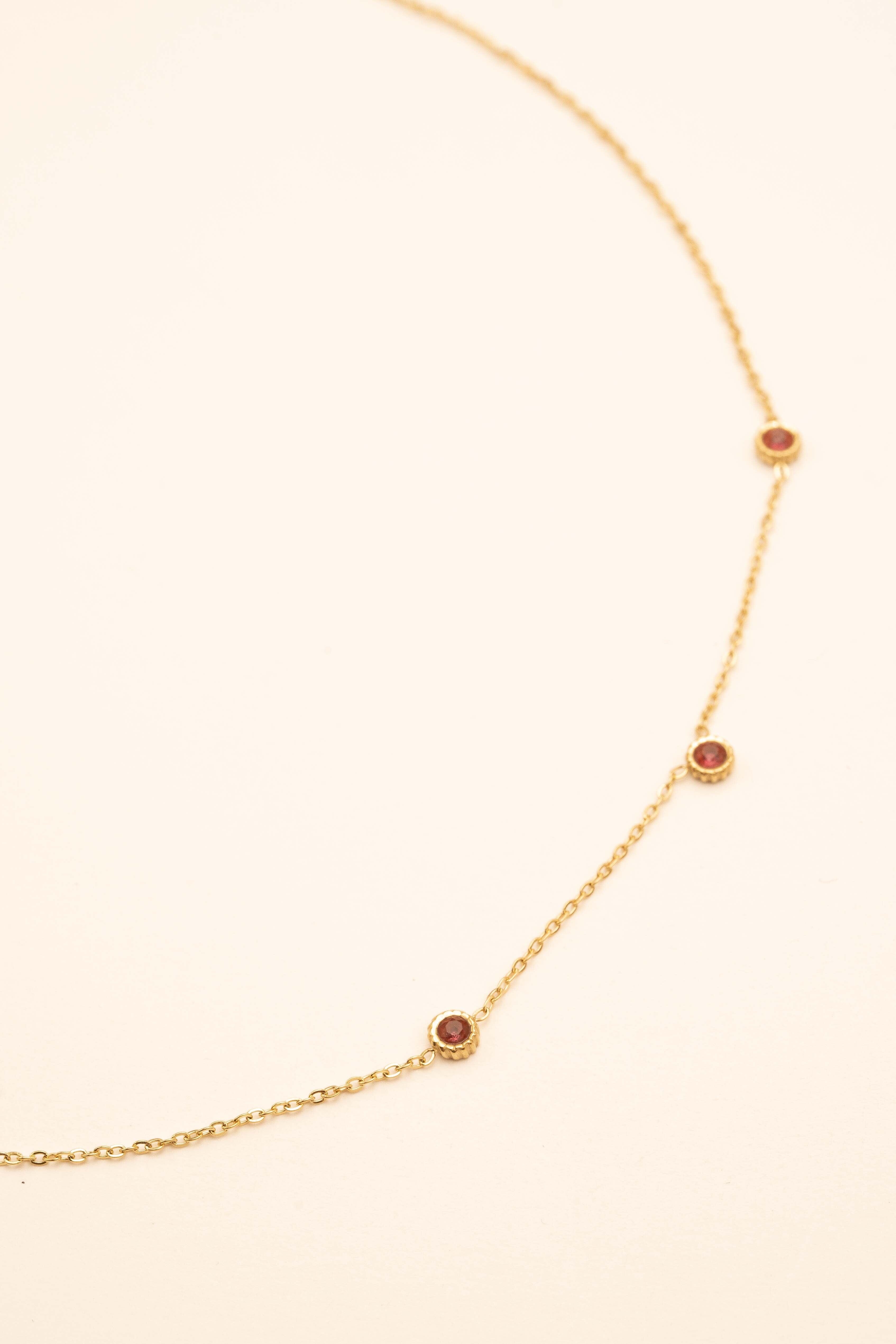 Collier Bohm Paris - Maelyse Collier Bohm Paris Fraise 