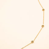 Collier Bohm Paris - Mary Collier Bohm Paris Bleu Clair 