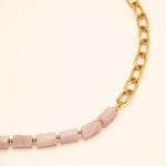 Collier Bohm Paris - Orane Collier Bohm Paris Quartz rose 