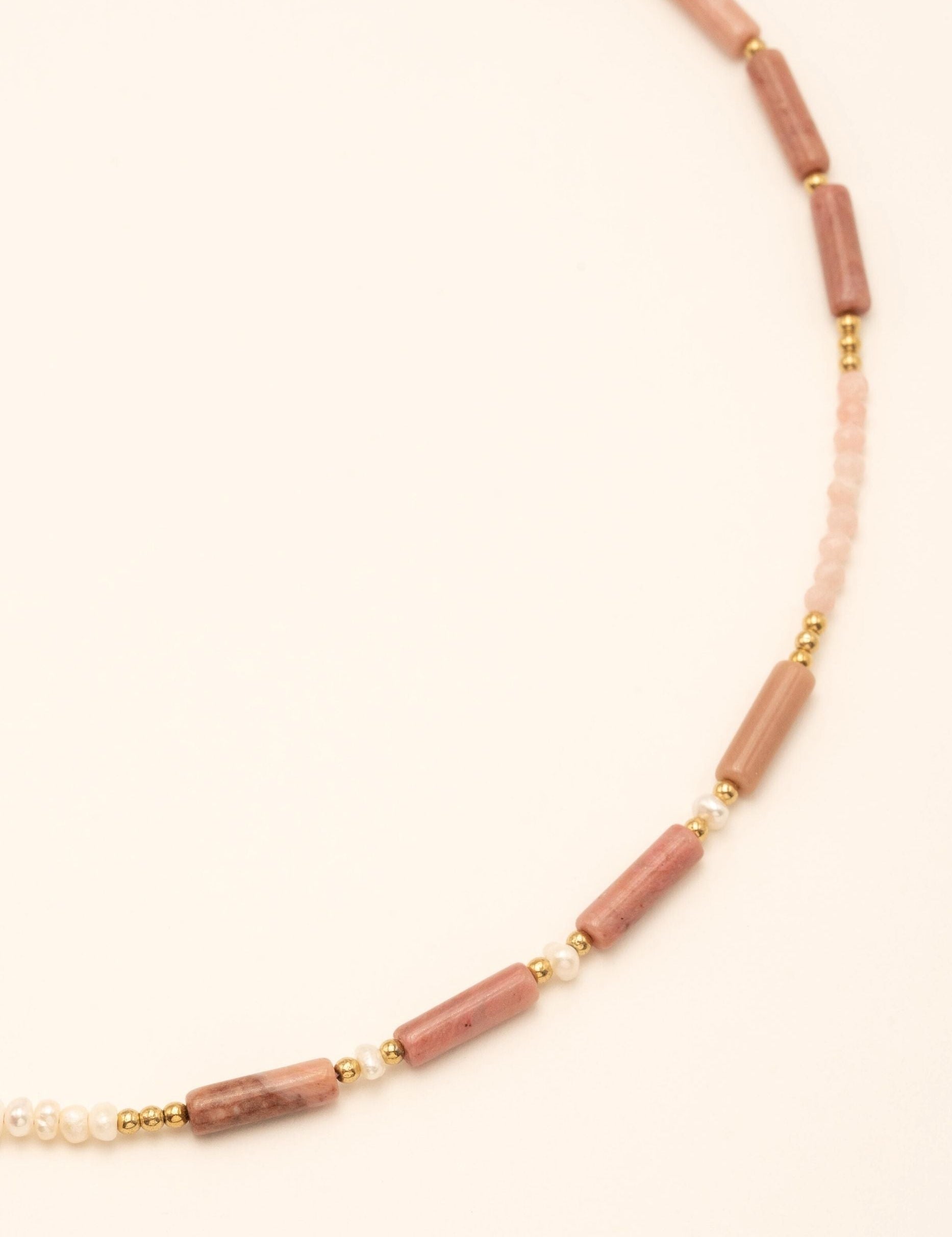 Collier Bohm Paris - Philomène Bijoux Bohm Paris Rhodonite 