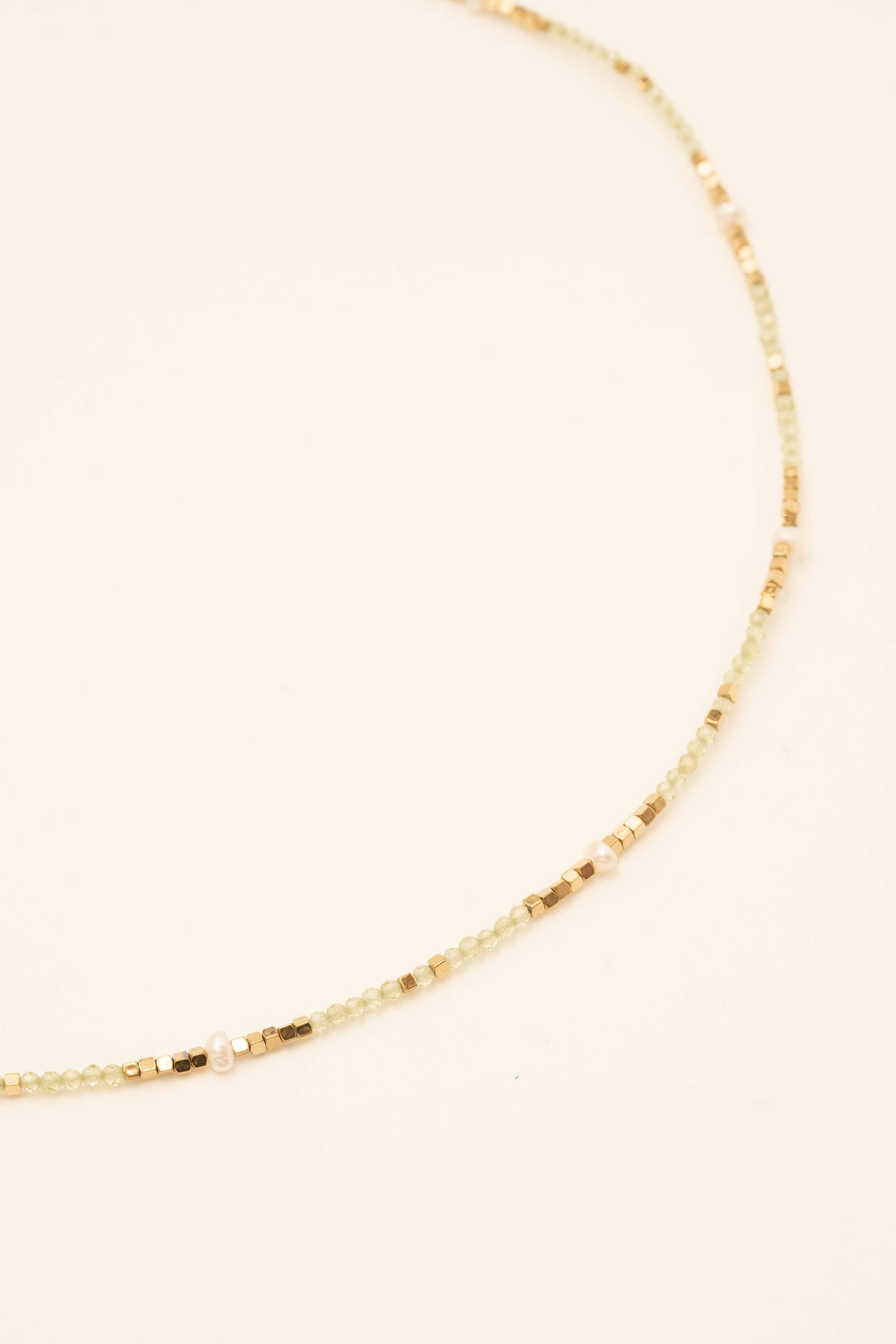 Collier Bracéline Collier Bohm Paris Jaspe lemon 