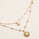 Collier Dao Collier Bohm Paris beige rosé