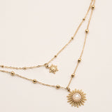 Collier Dao Collier Bohm Paris beige rosé