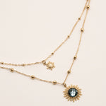 Collier Dao Collier Bohm Paris bleu denim