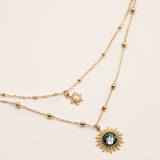 Collier Dao Collier Bohm Paris bleu denim