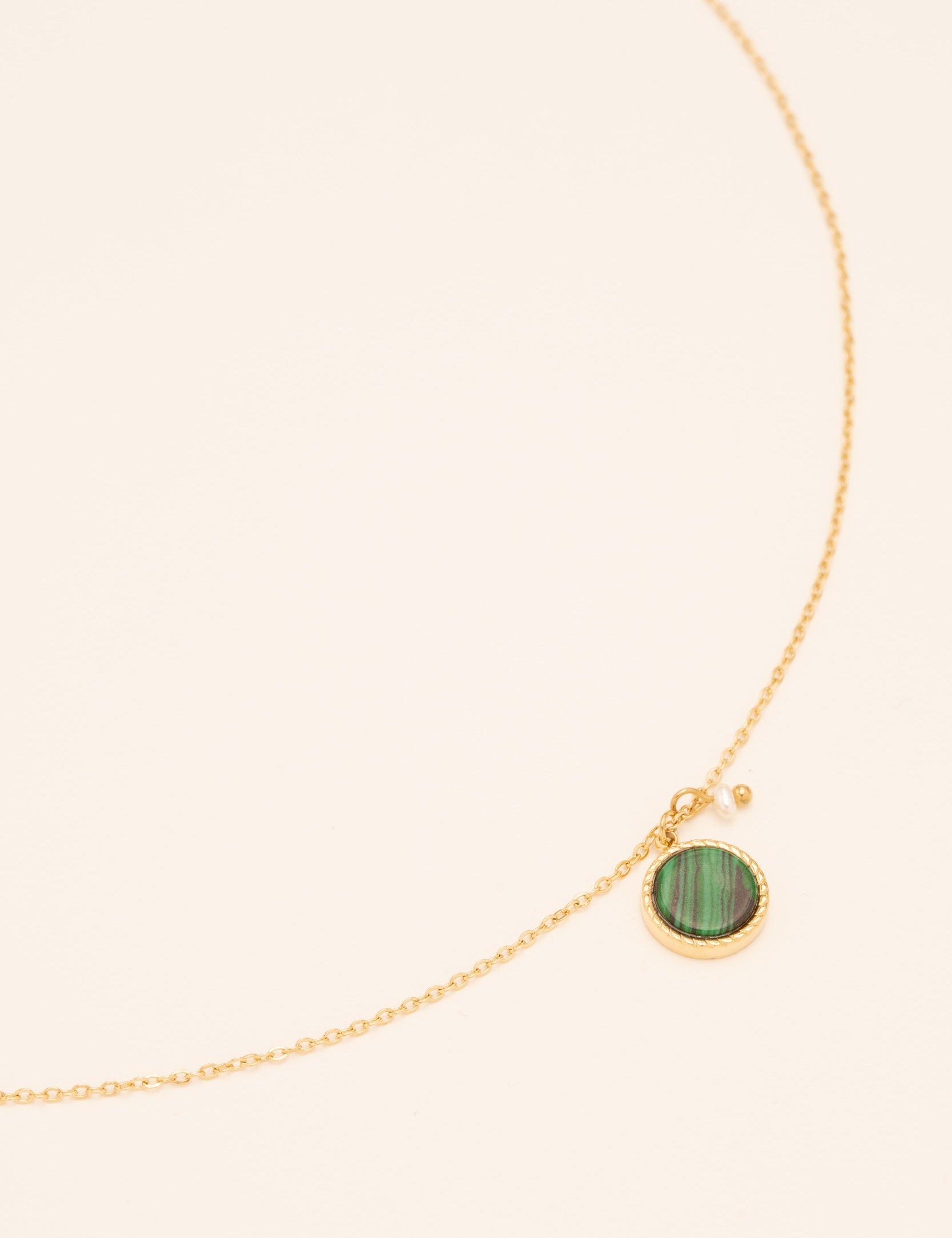 Collier Emllo Colliers Bohm Paris Malachite 