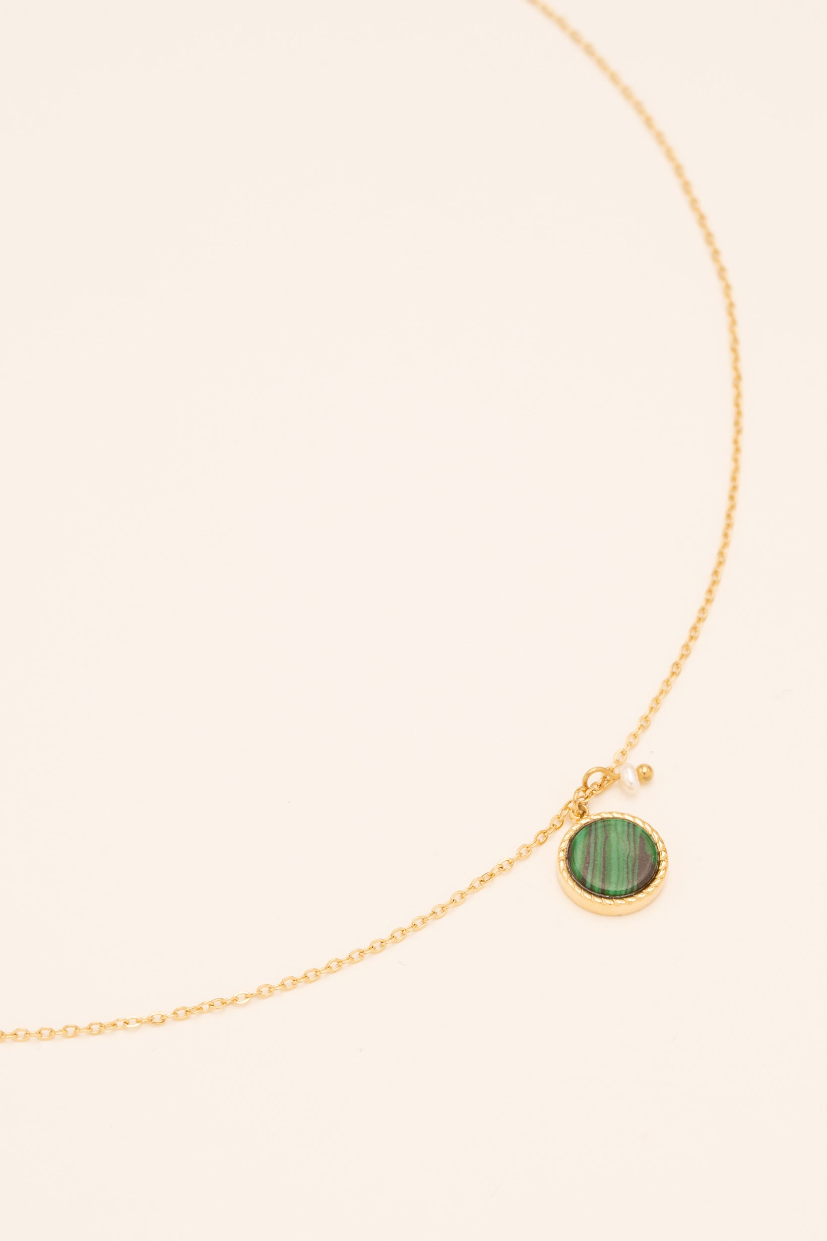 Collier Emllo Colliers Bohm Paris Malachite 