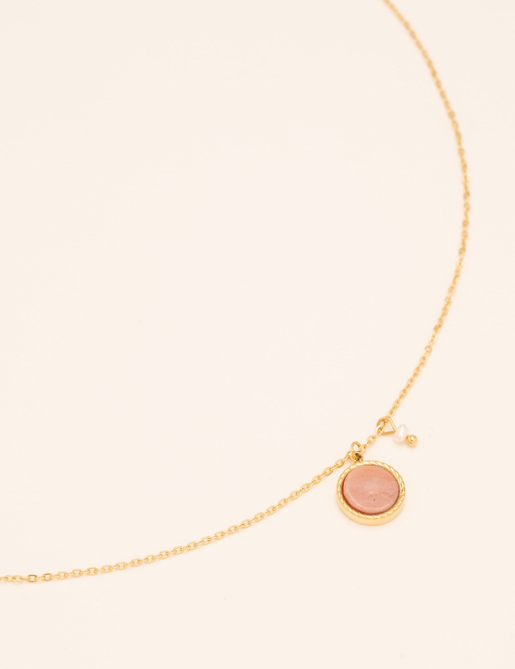 Collier Emllo Colliers Bohm Paris Rhodonite 