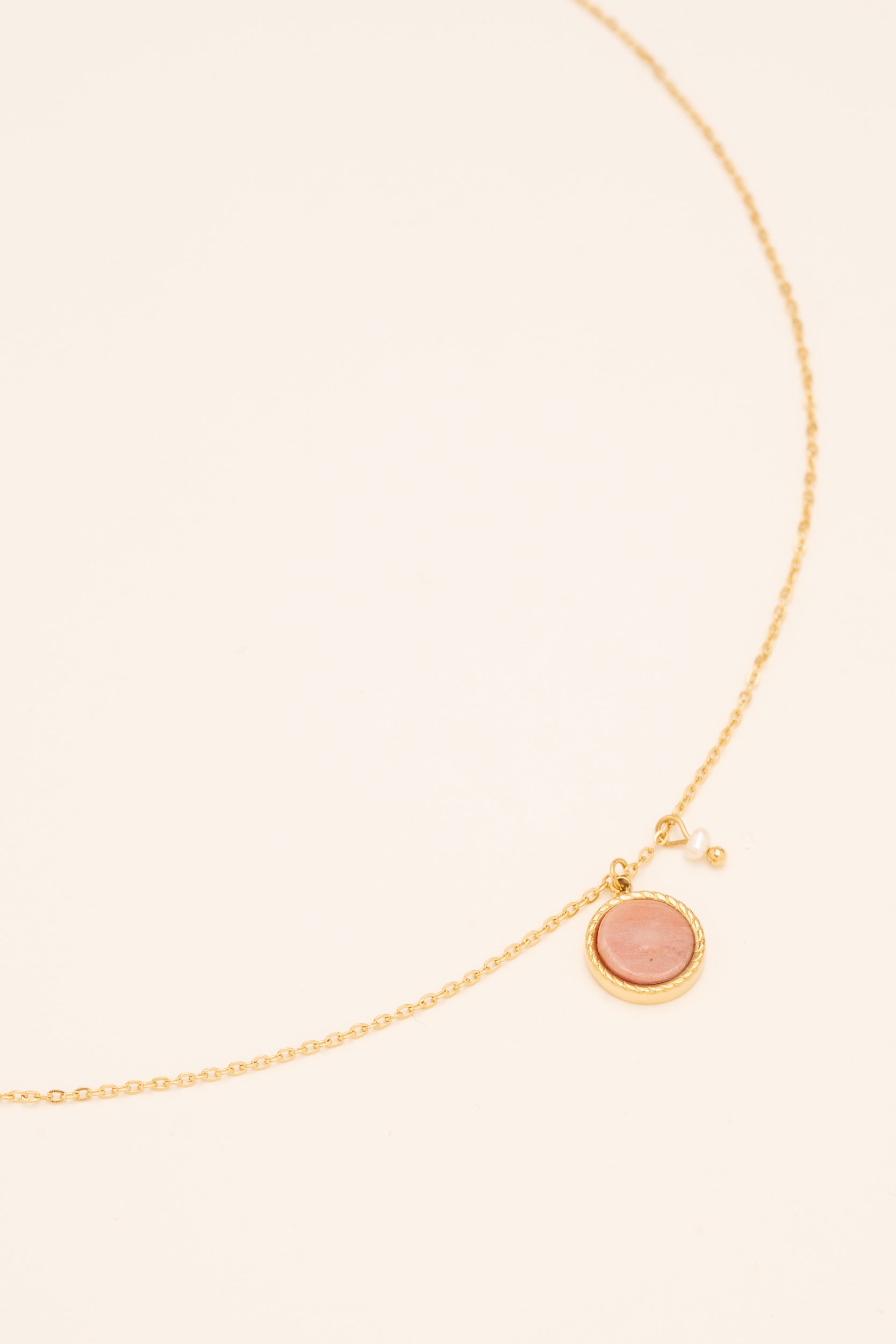 Collier Emllo Colliers Bohm Paris Rhodonite 