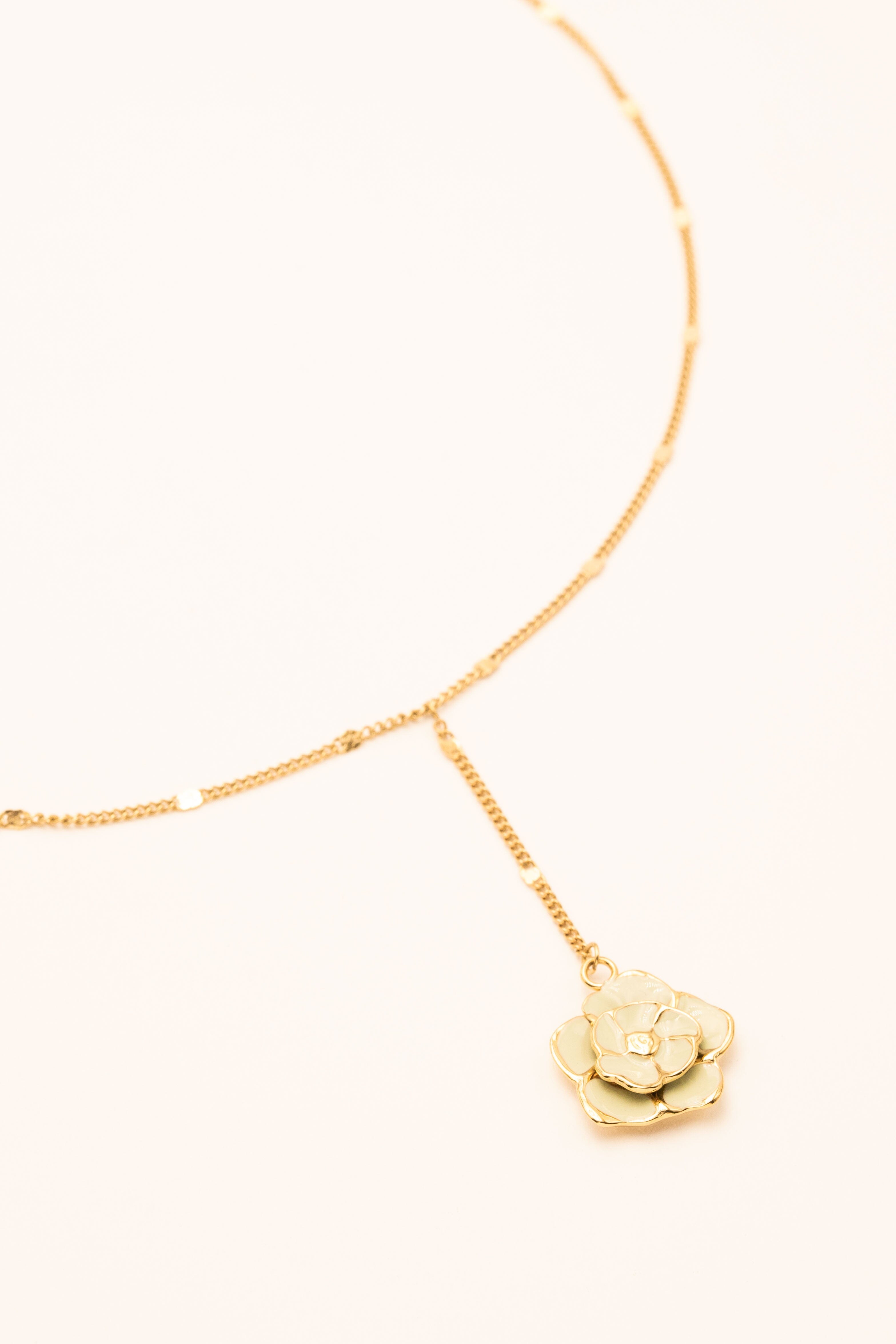 Collier en Y Bohm Paris - Armeline Collier Bohm Paris vert email 