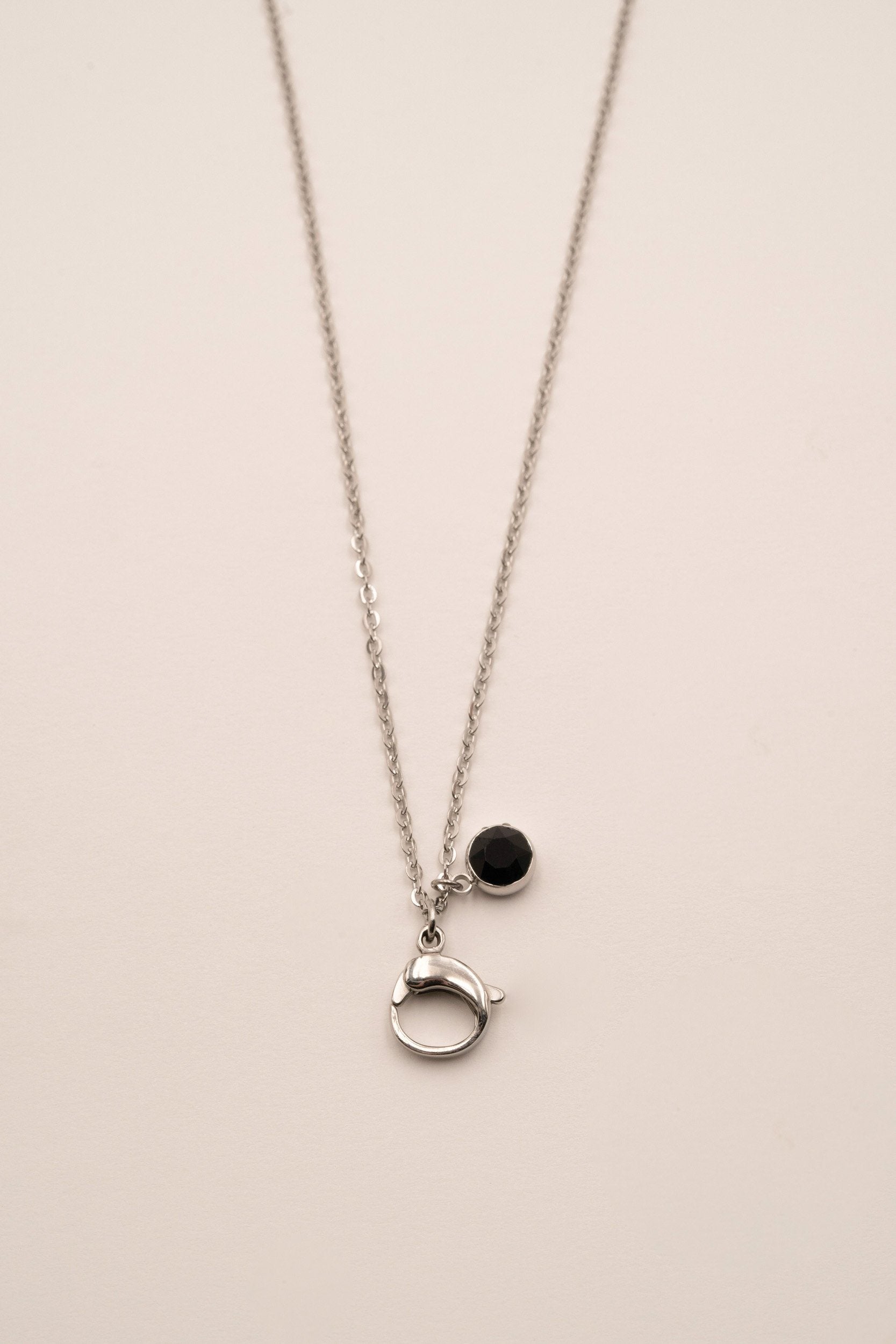 Collier Enio Argenté Collier Bohm Paris Noir