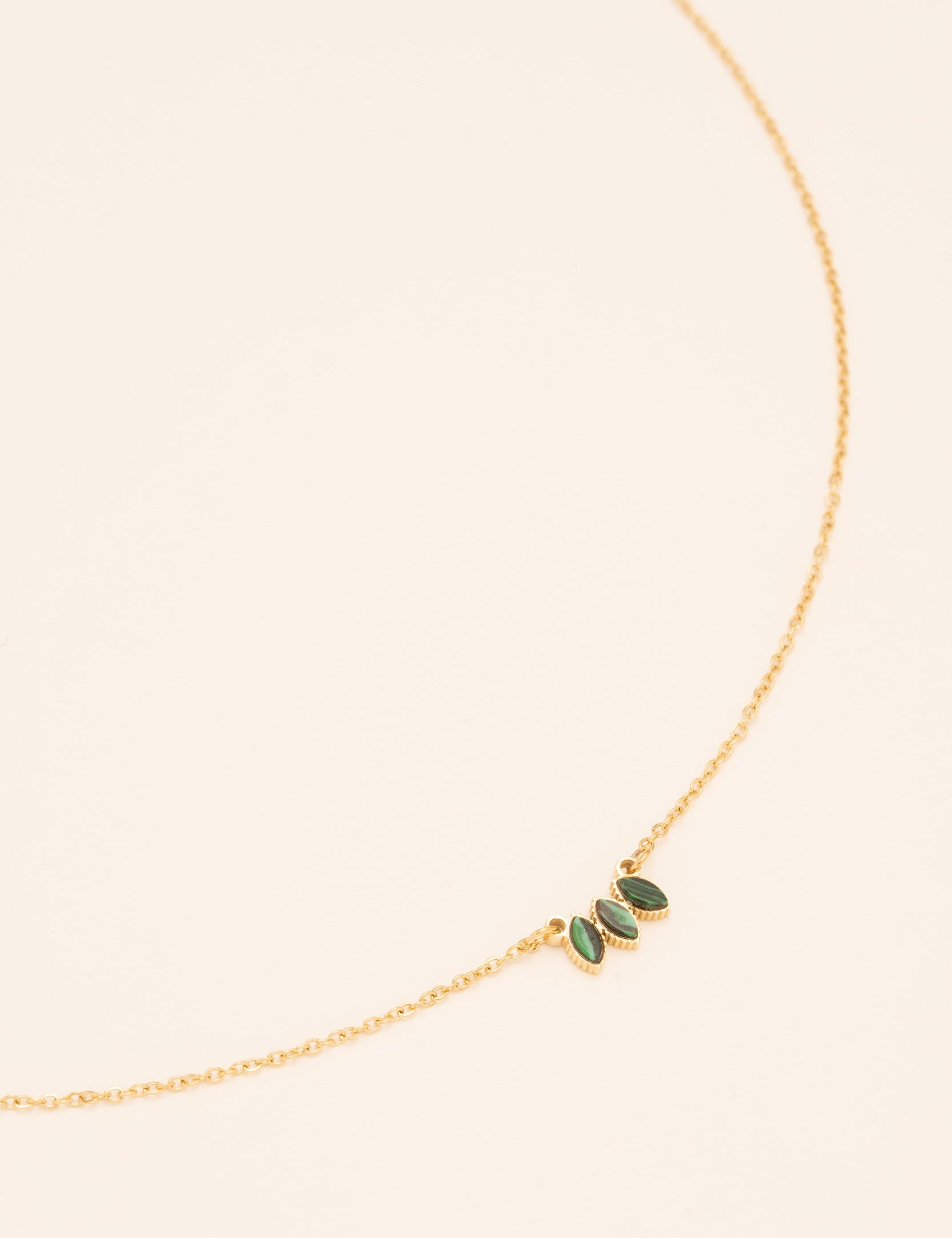 Collier Frances Colliers Bohm Paris Malachite 