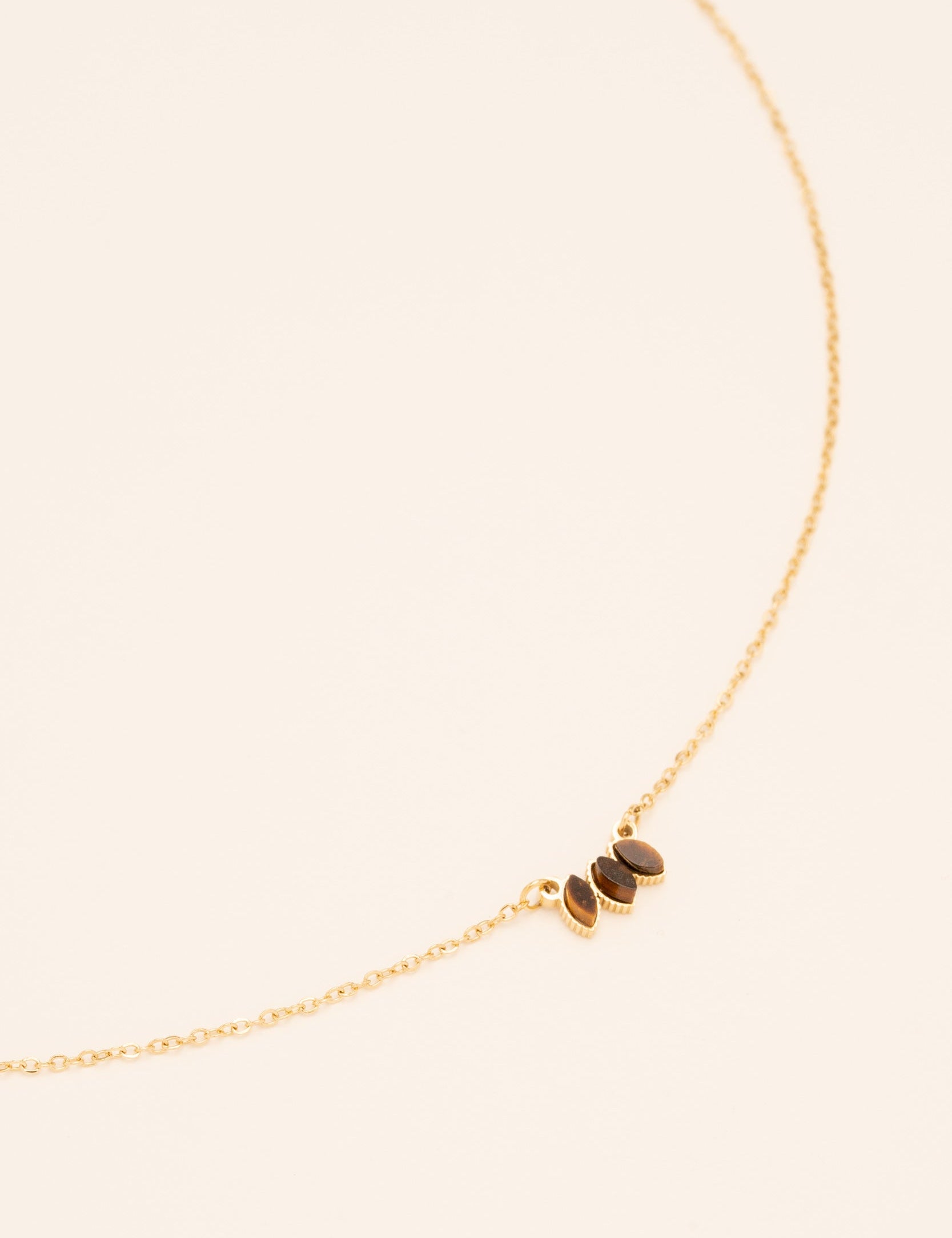 Collier Frances Colliers Bohm Paris Oeil de Tigre 