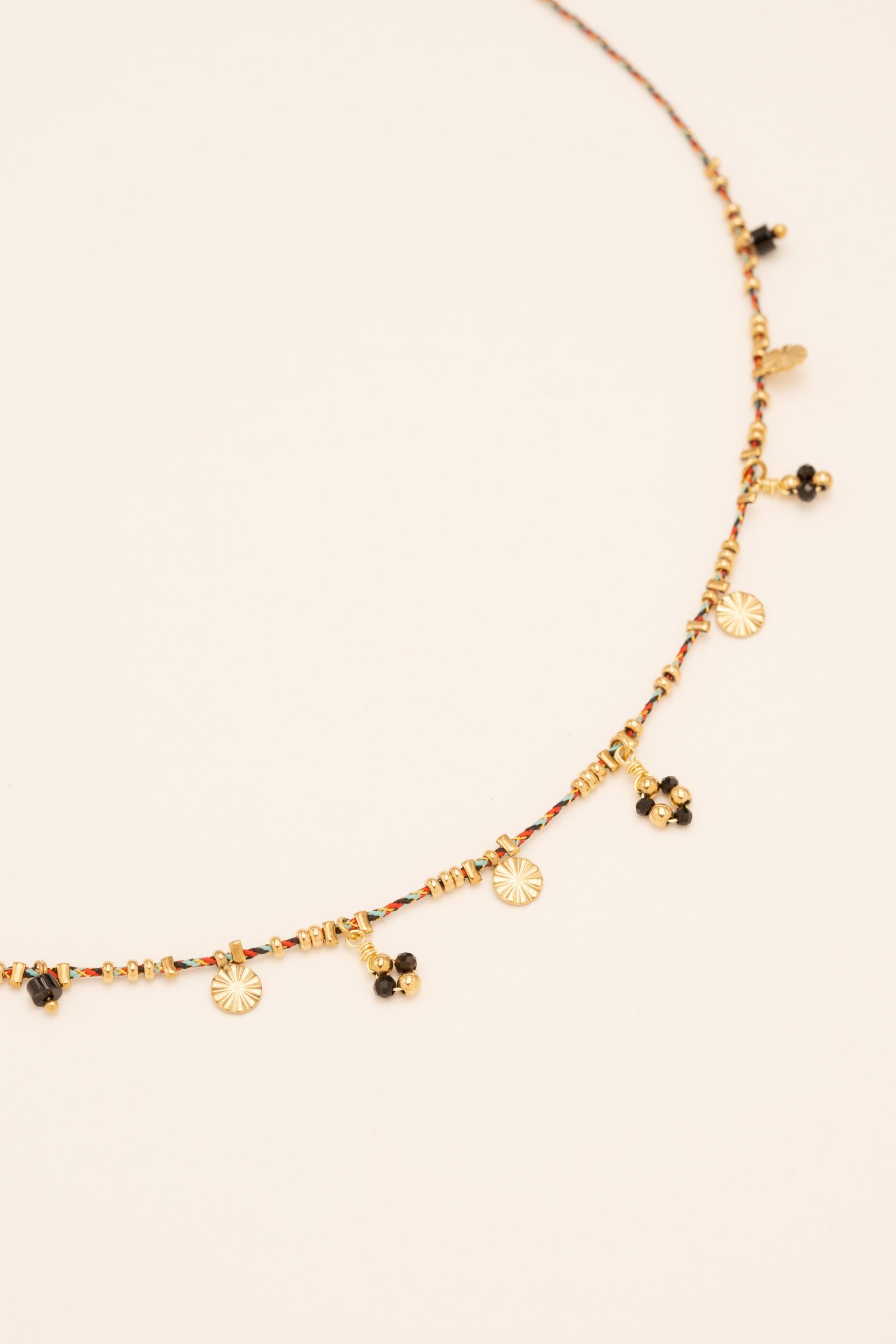 Collier Jerry Colliers Bohm Paris Agate Noire 