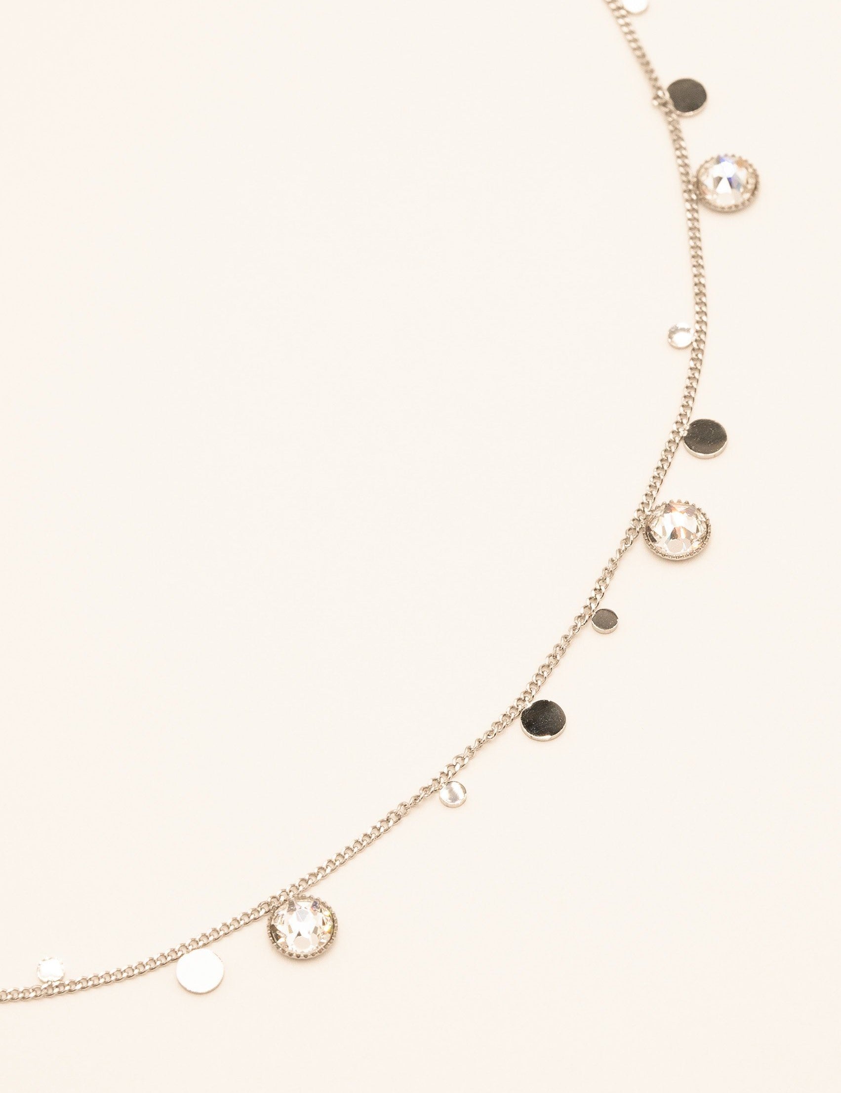 Collier Khalissa - argenté Collier Bohm Paris Argenté cristal 