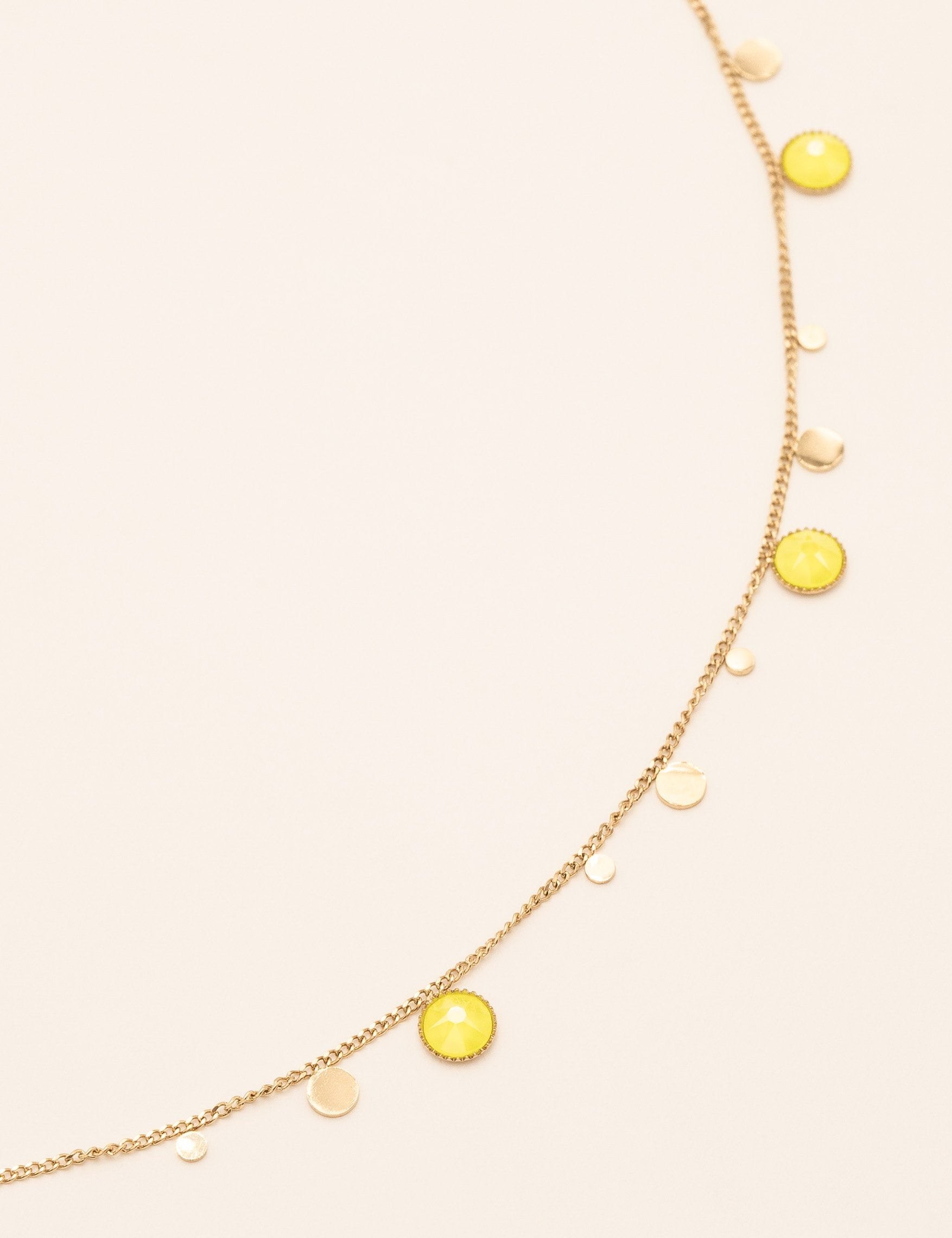 Collier Khalissa Collier Bohm Paris Jaune éclair 