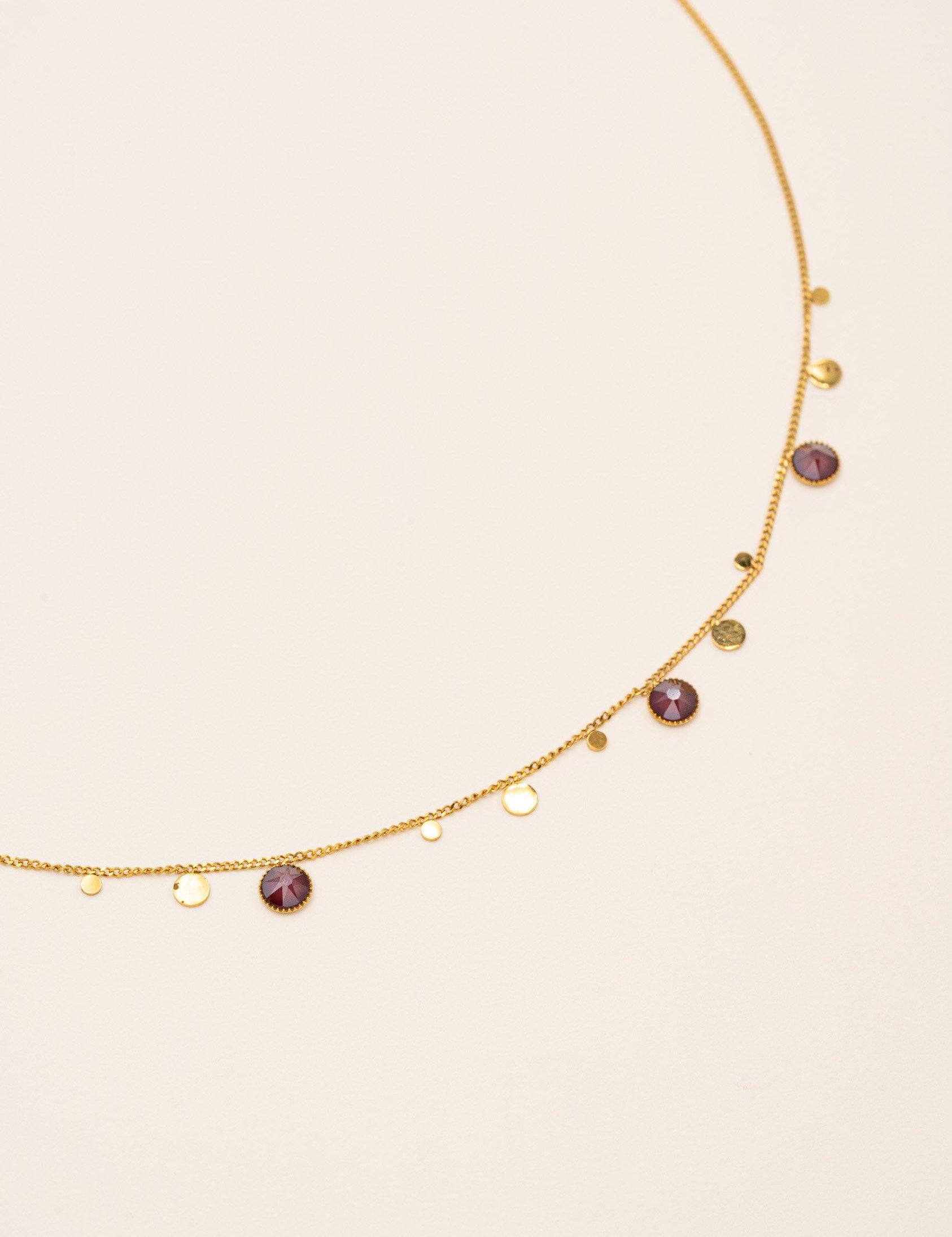 Collier Khalissa Collier Bohm Paris Prune 
