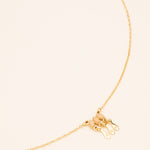 Collier Larry Colliers Bohm Paris Agate Blanche 