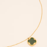 Collier Lloyd Colliers Bohm Paris Agate Verte 