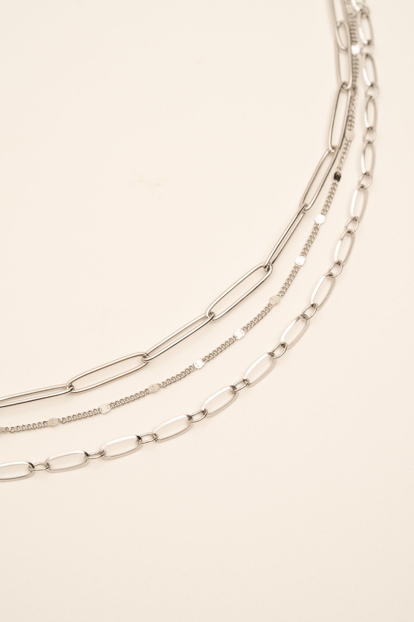 Collier Locker Loanne argenté Locker Bohm Paris