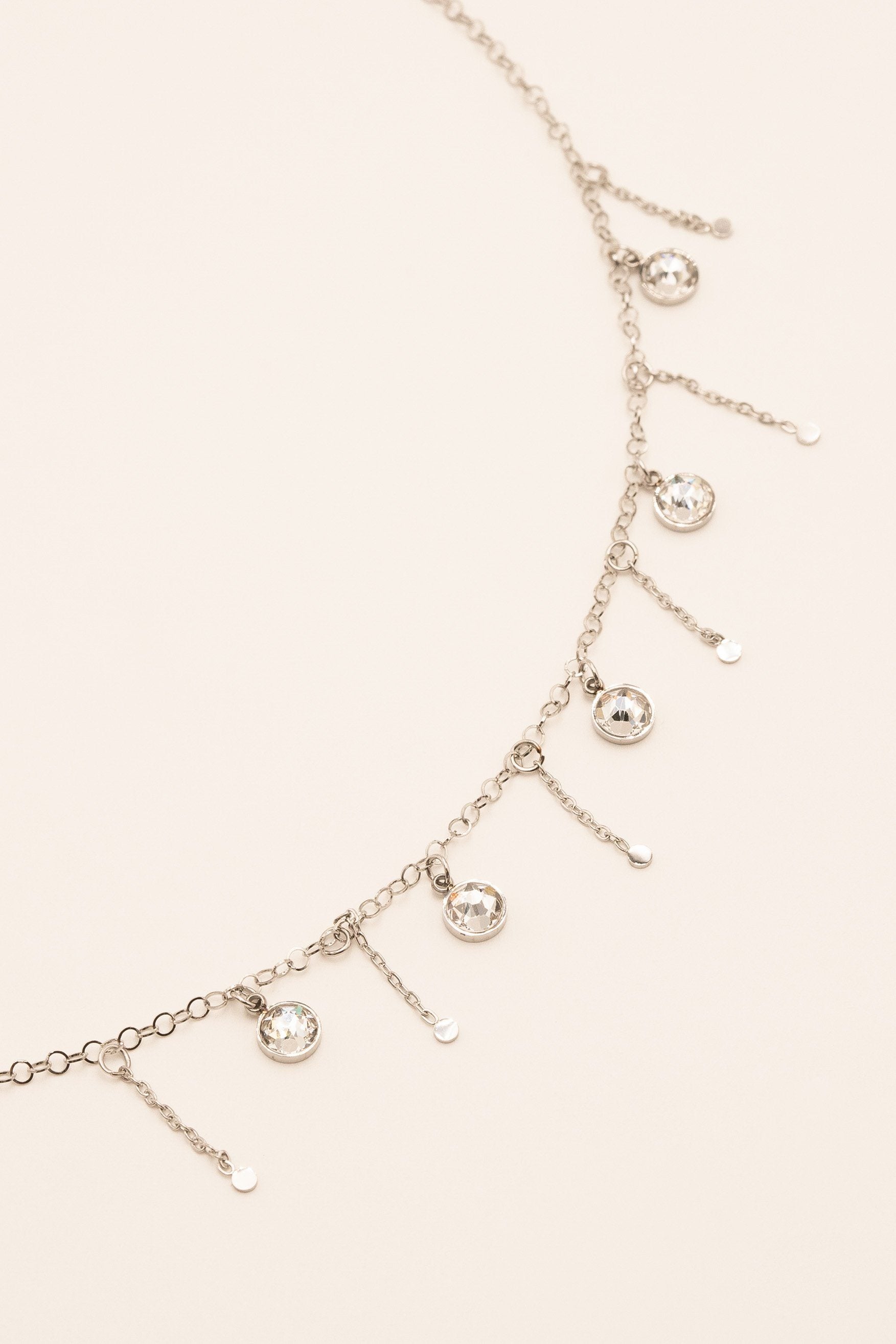 Collier Lupin Collier Bohm Paris Argenté cristal 