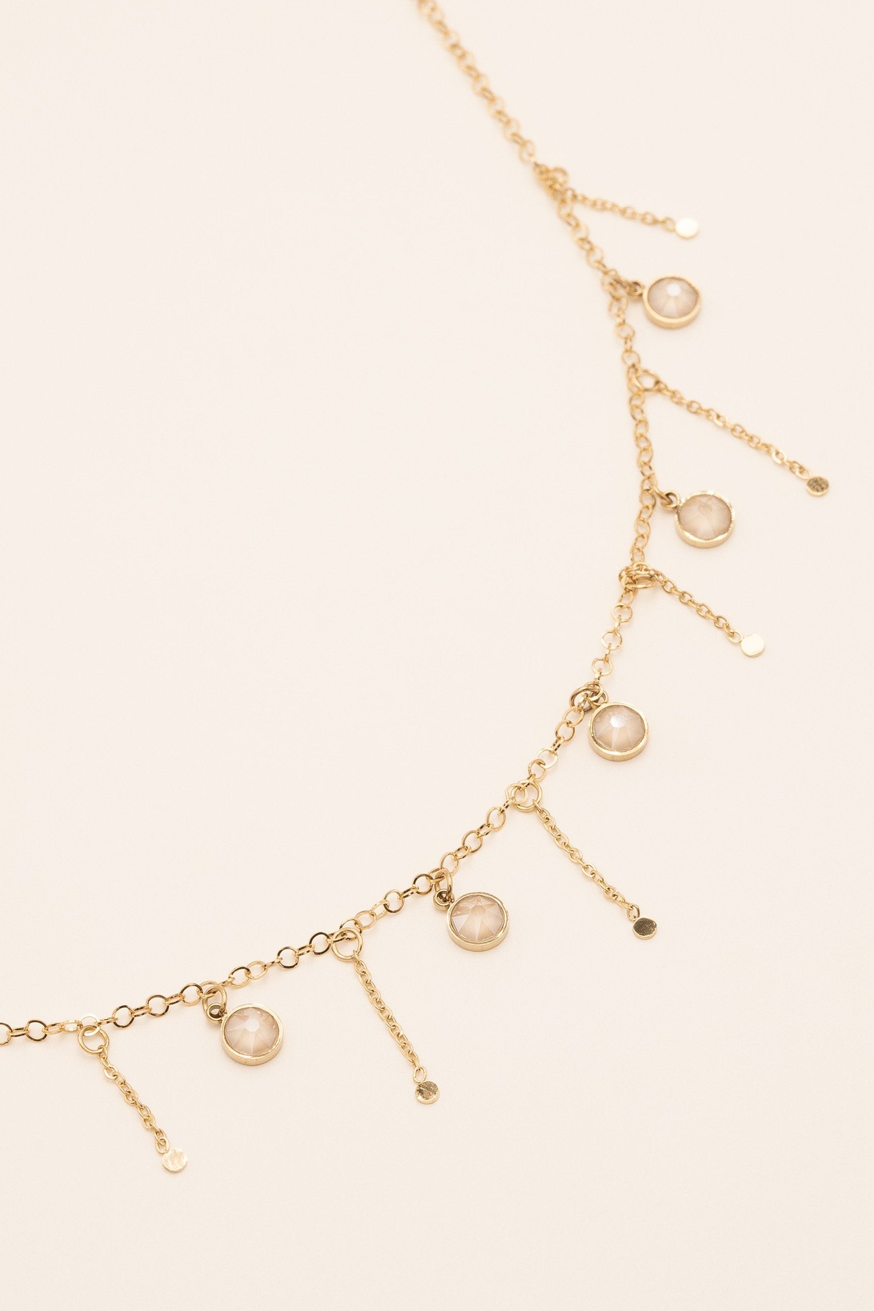Collier Lupin Collier Bohm Paris Beige rosé 