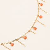 Collier Lupin Collier Bohm Paris Orange electric 