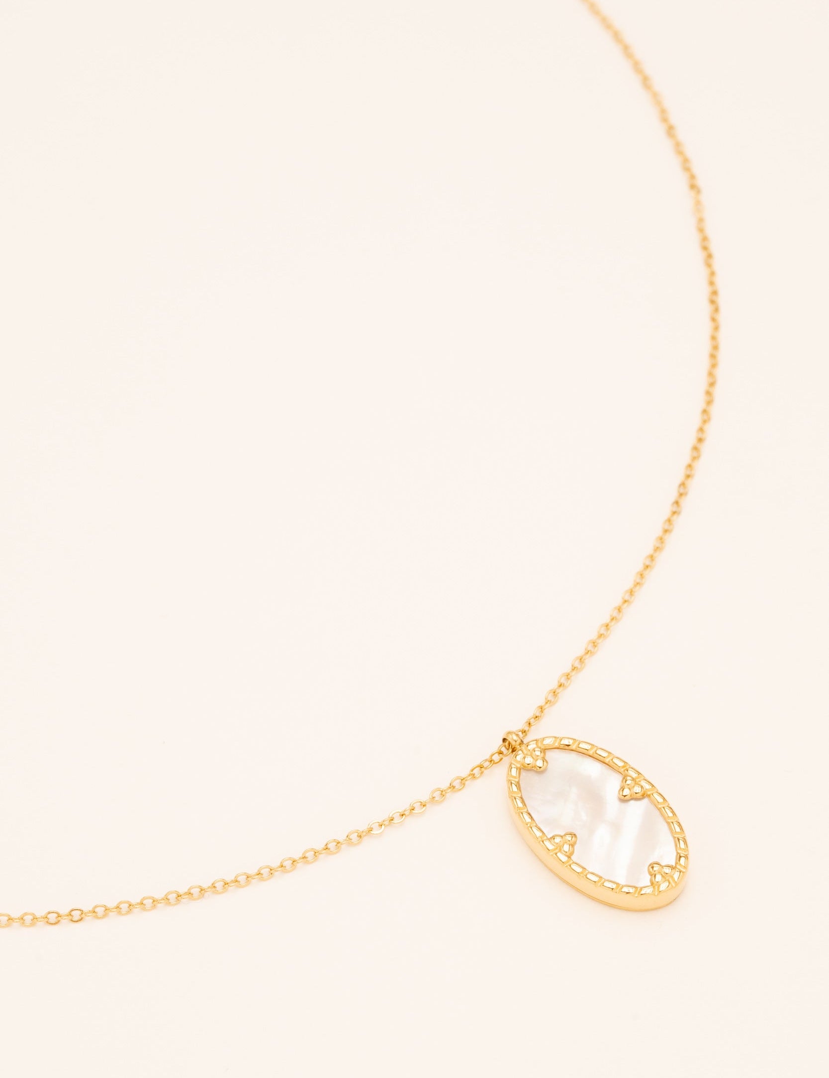 Collier Méli Colliers Bohm Paris Nacre Blanche 