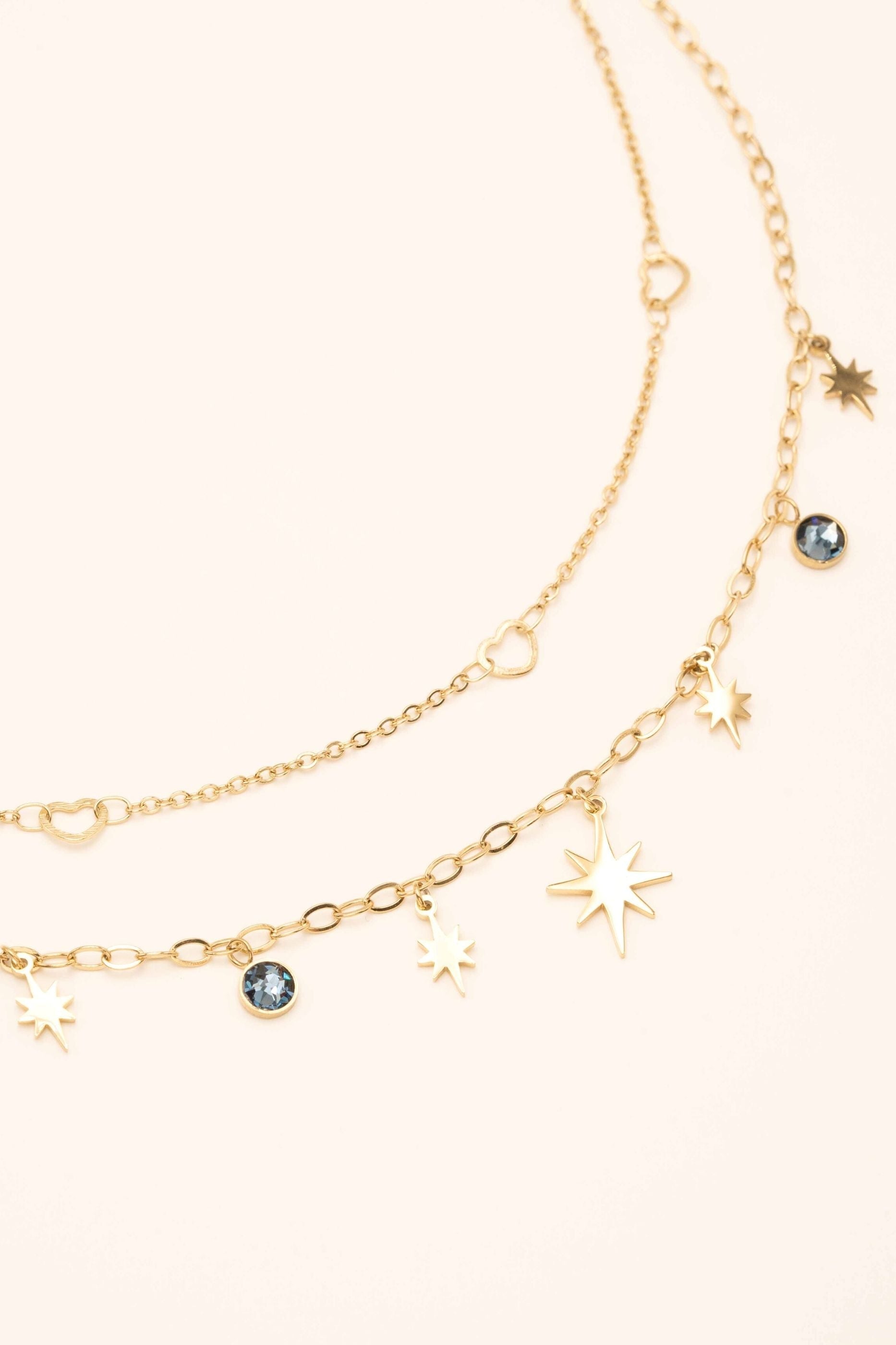 Collier Multirang Bohm Paris - Salvador Collier Bohm Paris Bleu nuit 