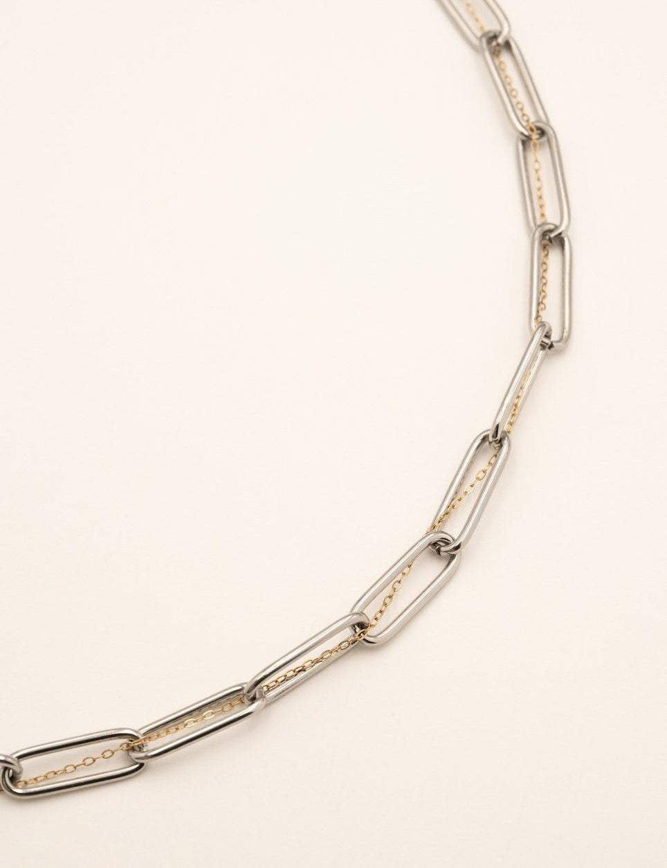 Collier Pénéllie argenté Collier Bohm Paris Doré