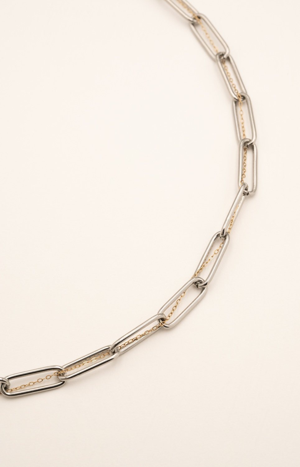 Collier Pénéllie argenté Collier Bohm Paris Doré