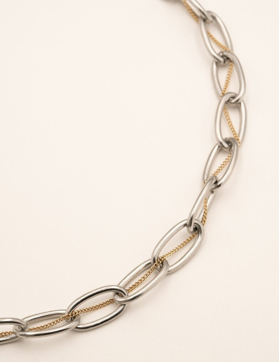 Collier Pénéloppe argenté Collier Bohm Paris Doré