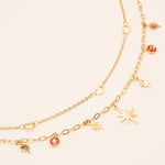Collier Salvador Multirang Collier Bohm Paris Fraise 