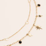 Collier Salvador Multirang Collier Bohm Paris Noir 
