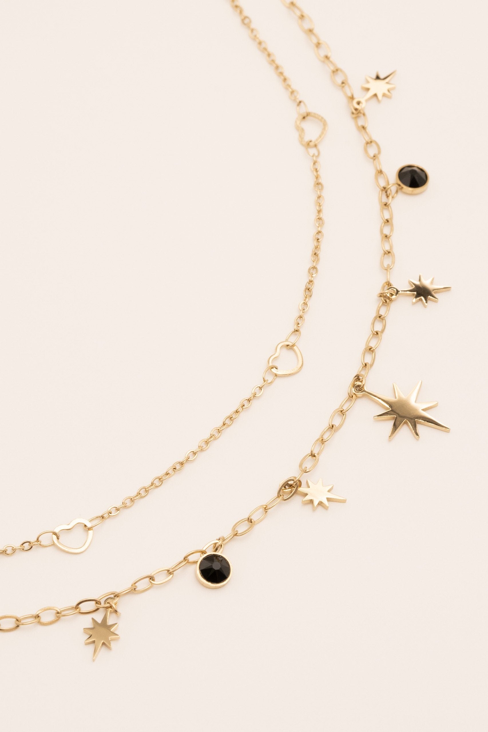 Collier Salvador Multirang Collier Bohm Paris Noir 