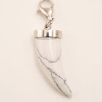 Lockie Amon argenté Lockie Bohm Paris howlite blanche