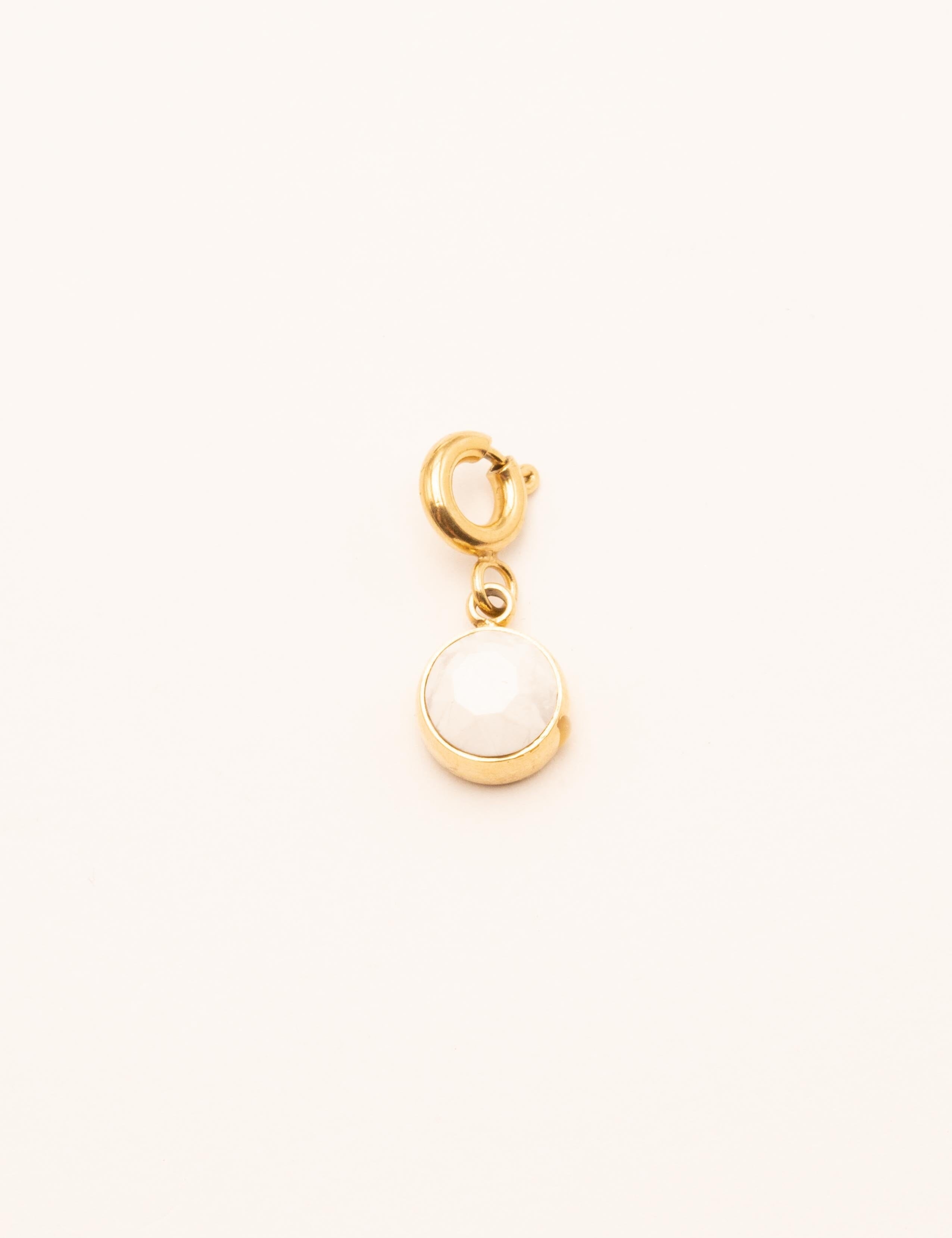 Lockie Bohm Paris - Cassy Naturelle Lockie Bohm Paris howlite blanche 