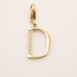 Lockie Hova (choisissez votre lettre) Lockie Bohm Paris Zircon Blanc D