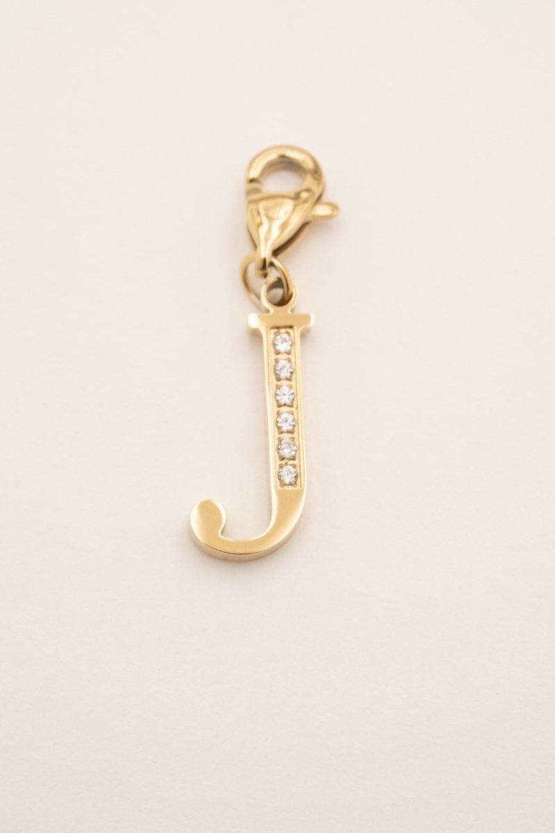 Lockie Hova (choisissez votre lettre) Lockie Bohm Paris Zircon Blanc J