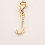 Lockie Hova (choisissez votre lettre) Lockie Bohm Paris Zircon Blanc J