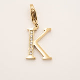 Lockie Hova (choisissez votre lettre) Lockie Bohm Paris Zircon Blanc K