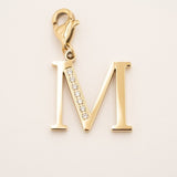 Lockie Hova (choisissez votre lettre) Lockie Bohm Paris Zircon Blanc M