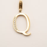 Lockie Hova (choisissez votre lettre) Lockie Bohm Paris Zircon Blanc Q