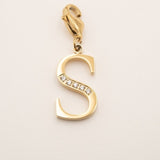 Lockie Hova (choisissez votre lettre) Lockie Bohm Paris Zircon Blanc S