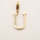 Lockie Hova (choisissez votre lettre) Lockie Bohm Paris Zircon Blanc U