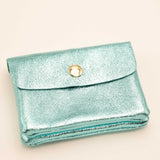 Pochette Bohm Paris - Babylone Pochette Bohm Paris bleu givré brillant 