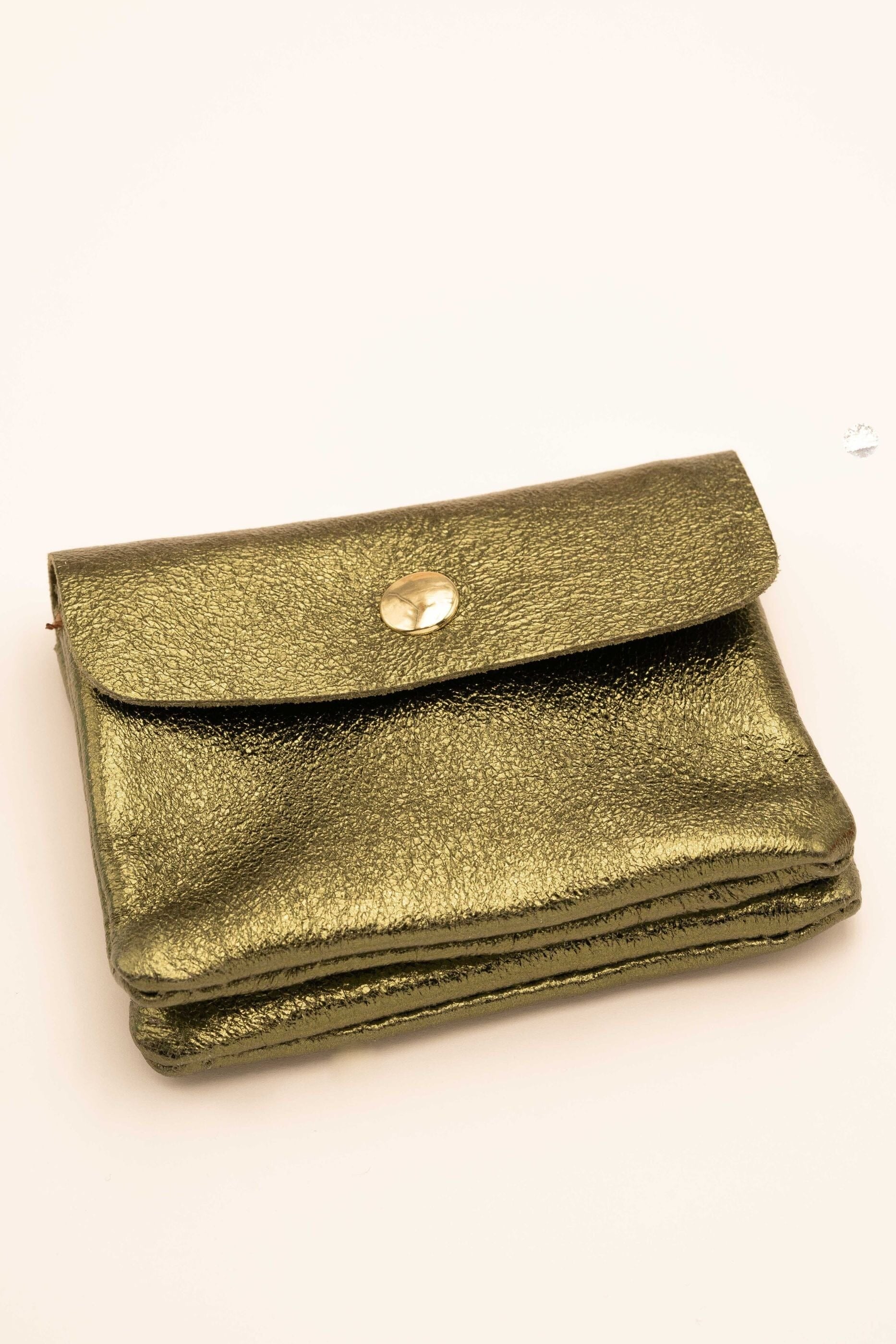 Pochette Bohm Paris - Babylone Pochette Bohm Paris Kaki brillant 